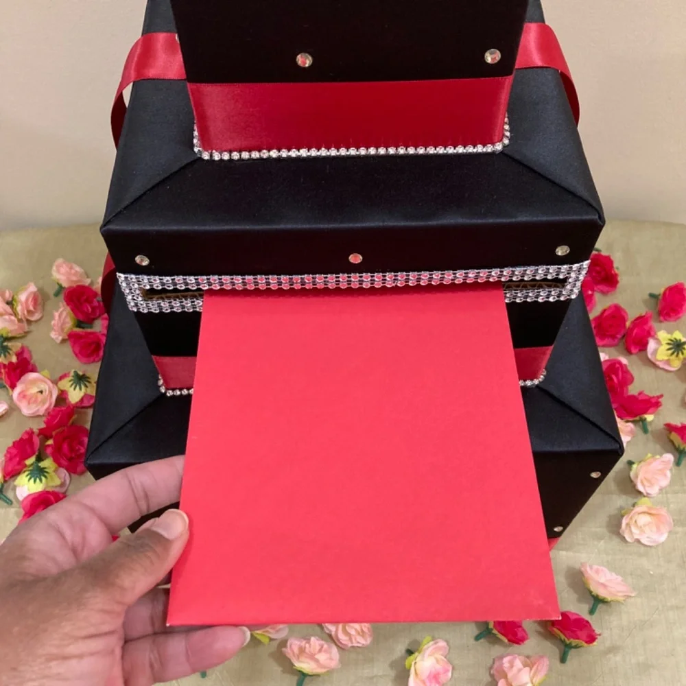 3 Tiered Card Box/Money Holder 12